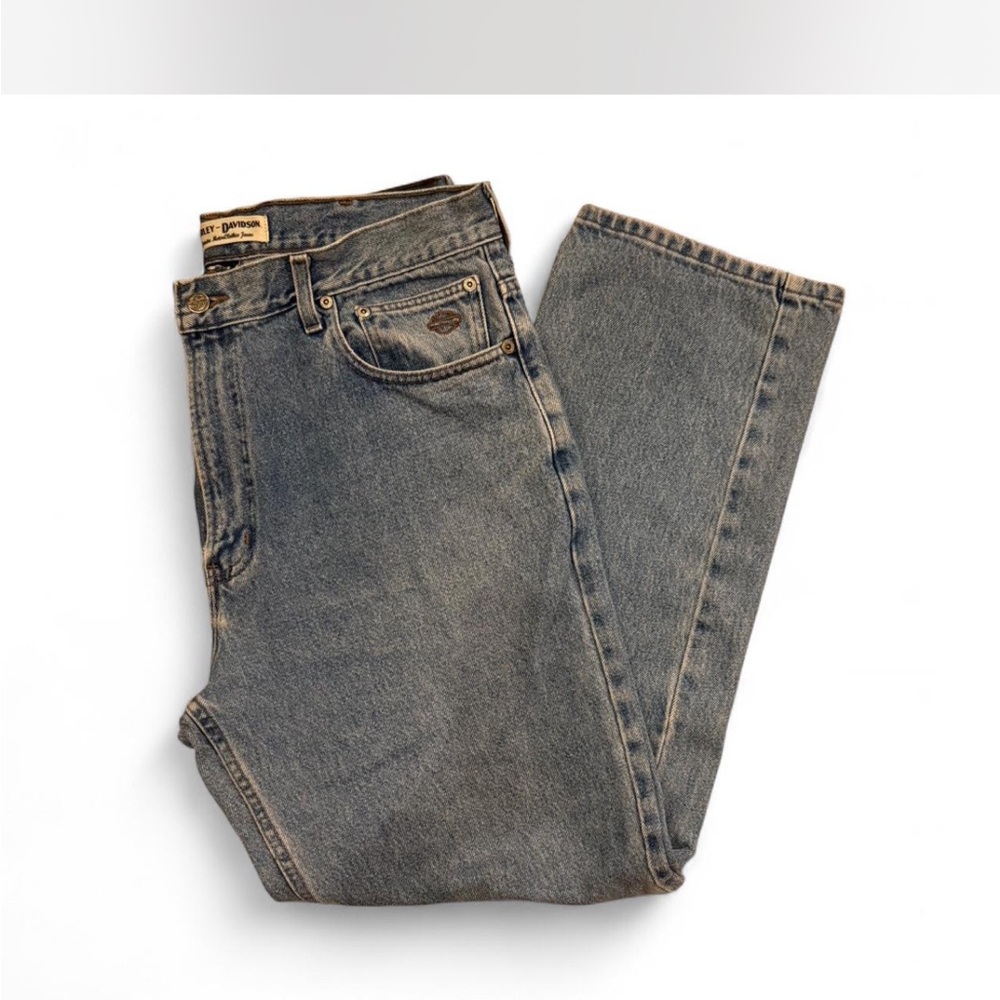 Harley-Davidson Gray Relaxed Jeans
